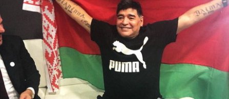 Diego Maradona, noul preşedinte al clubului Dinamo Brest