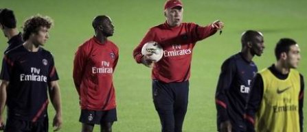 Carlo Ancelotti a condus luni primul antrenament la PSG la Doha
