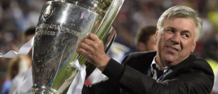Carlo Ancelotti, al doilea antrenor din istorie care castiga Liga Campionilor de trei ori