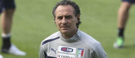 Euro 2012: Italia nu si-a stabilit niciun obiectiv pentru turneul final, declara Prandelli