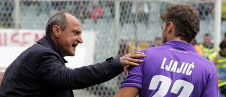 Antrenorul Fiorentinei, demis dupa ce si-a agresat un jucator la meciul cu Novara