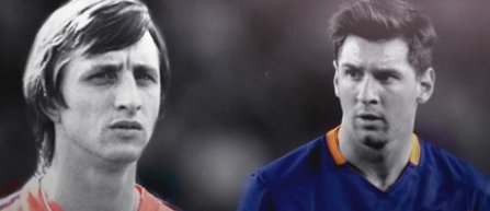 Lionel Messi: O mare parte din ceea ce inseamna Barcelona astazi i se datoreaza lui Johan Cruyff