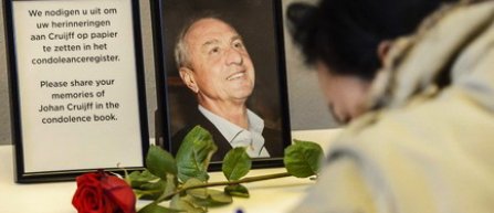 Johan Cruyff, incinerat vineri la Barcelona
