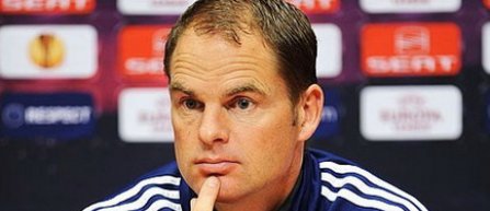 Frank De Boer: Puteam invinge cu 3-0, dar se putea termina si 2-1