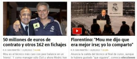 Mourinho, ironizat de presa spaniola