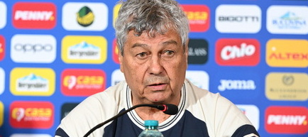 Mircea Lucescu: "Vă spun eu că va fi un meci foarte greu cu Moldova"