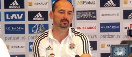Partizan Belgrad si-a demis antrenorul