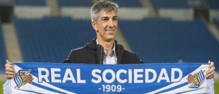 Real Sociedad a anunţat despărţirea de tehnicianul Asier Garitano şi numirea lui Imanol Alguacil