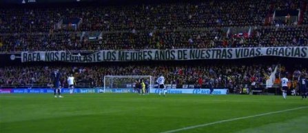 Benitez, primit cu caldura si bannere la Valencia