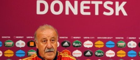 Euro 2012: Vom face un marcaj permanent la Ronaldo, a afirmat Del Bosque
