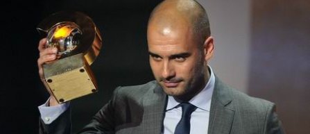 Josep Guardiola a primit trofeul FIFA pentru cel mai bun antrenor al anului