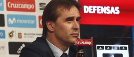 CM 2018: Federaţia spaniolă l-a demis pe selecţionerul Julen Lopetegui