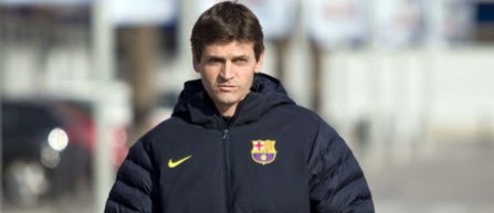 Vilanova, in vizita la centrul de antrenament al Barcelonei