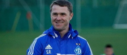 Serghei Rebrov, noul antrenor al echipei Dinamo Kiev