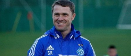 Serghei Rebrov, noul antrenor al echipei Dinamo Kiev