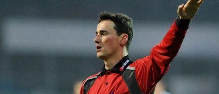 Brigada de arbitri din Croatia la partida Romania - Estonia