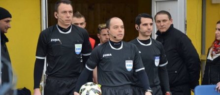 Marius Avram va arbitra meciul Dinamo Bucuresti - ACS Poli Timisoara