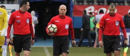 Marius Avram va arbitra meciul CS Universitatea Craiova - Steaua, din play-off-ul Ligii 1