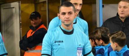 Iulian Călin va arbitra meciul ACS Poli Timişoara - Astra Giurgiu, din returul semifinalelor Cupei României