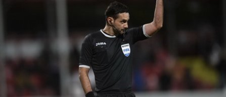 Sebastian Colţescu va arbitra partida Sparta Praga - Spartak Subotica din Europa League