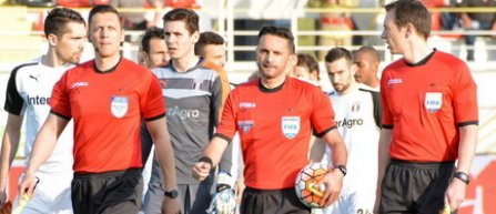 Sebastian Colţescu şi Ovidiu Haţegan vor arbitra ultimele meciuri din etapa a 10-a a play-out-ului Ligii 1