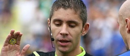Radu Petrescu va arbitra un meci in Champions League