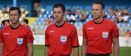 Radu Petrescu va arbitra meciul Pandurii Târgu-Jiu - Gaz Metan Mediaş, din play-out-ul Ligii 1