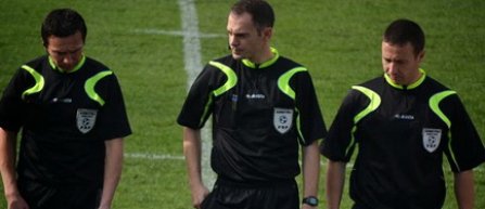 Arbitrii partidelor de vineri din Liga 1