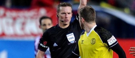 Brigada de arbitri din Spania la meciul Trencin - Steaua, din preliminariile Ligii Campionilor