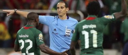 Arbitrul semifinalei Burkina Faso - Ghana, suspendat