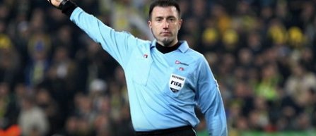 Huseyin Gocek va arbitra meciul FK Aktobe - Steaua