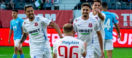 CFR Cluj a învins-o pe FC Hermannstadt (3-2), în deplasare, în Superligă