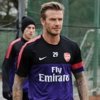Beckham se antreneaza cu Arsenal, dar nu va semna cu aceasta