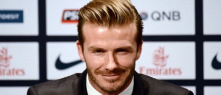 Beckham va incepe pregatirile cu PSG pe 13 februarie
