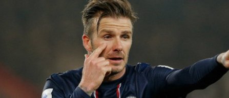 Beckham nu va juca pentru PSG in meciul cu Lorient