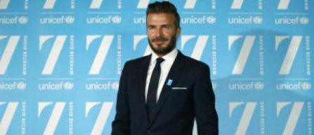 Beckham lanseaza un fond pentru copii, in parteneriat cu UNICEF