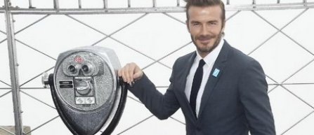VIDEO | David Beckham a iluminat in albastru Empire State Building pentru aniversarea de 70 de ani a UNICEF