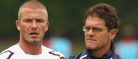 David Beckham este de partea lui Fabio Capello
