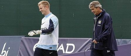 Pellegrini: Hart merita sa ramana titular in poarta lui Manchester City