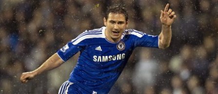 Frank Lampard, omagiat de fanii echipei Chelsea la meciul cu Swansea