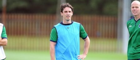 Gary Neville, unul dintre antrenorii secunzi la reprezentativa Angliei