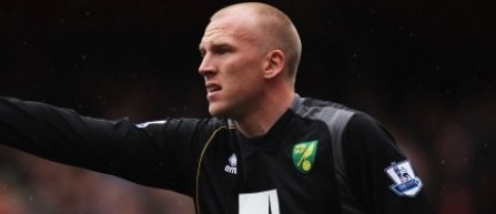 Anglia: Portarul John Ruddy, indisponibil pentru Euro 2012