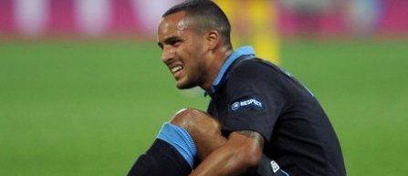 Euro 2012: Englezul Theo Walcott, accidentat la o coapa