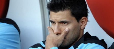 Aguero, din nou indisponibil