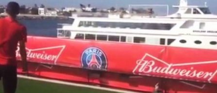 VIDEO | Gol marcat de Angel Di Maria sutand de pe un iaht intr-o poarta aflata pe alt vas