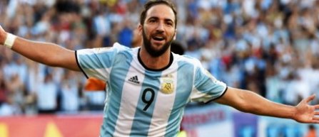 Gonzalo Higuaín şi-a anunţat retragerea din selecţionata Argentinei