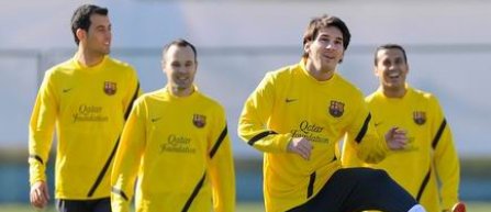 FC Barcelona s-a antrenat la Yokohama