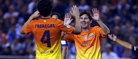 Barcelona pastreaza distanta de opt puncte fata de Real