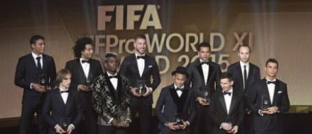 FIFA a anuntat echipa ideala a anului 2015