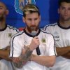 Messi si colegii sai din nationala Argentinei au calatorit recent cu avionul prabusit in Columbia